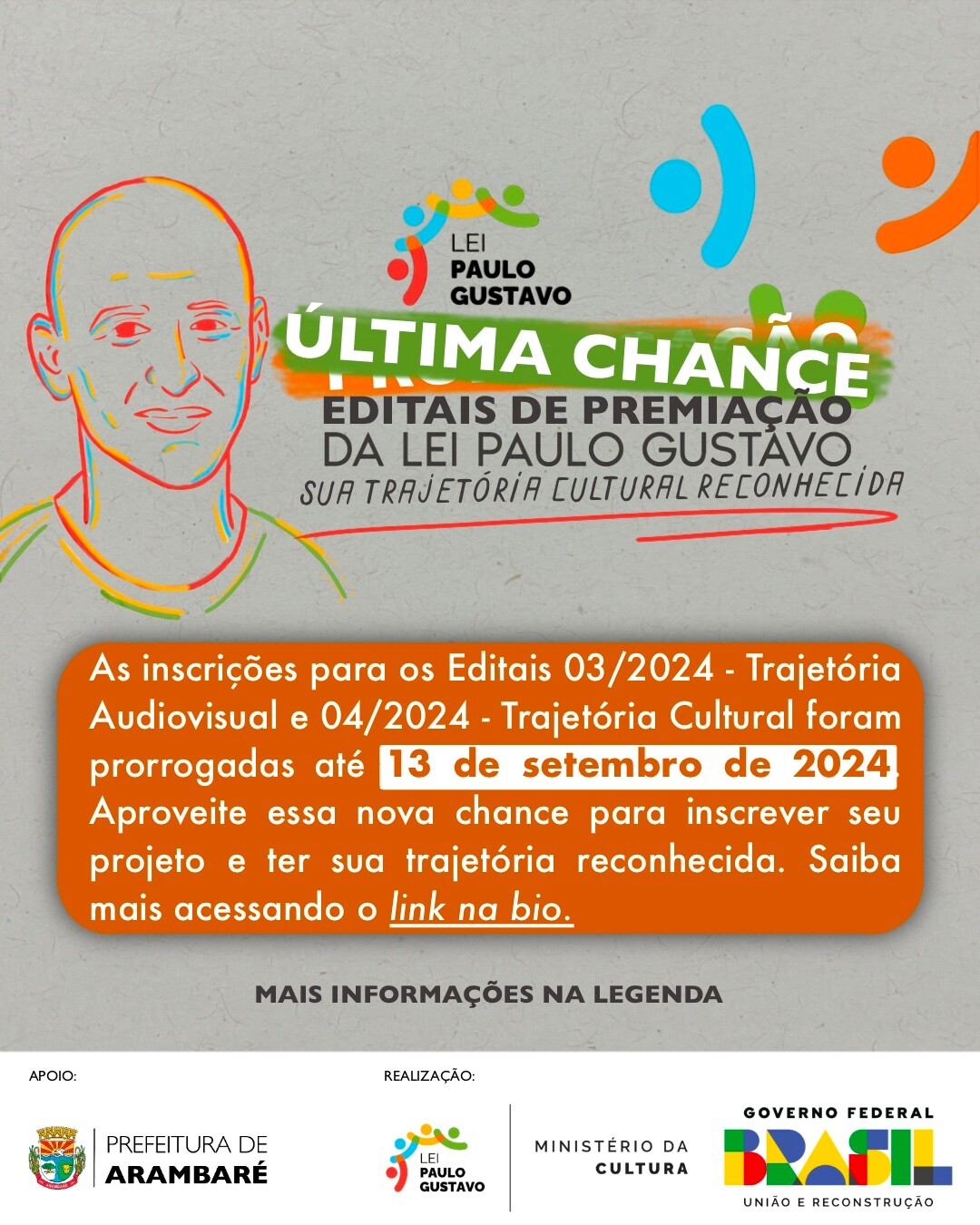 prorrogacao-dos-editais-da-lei-paulo-gustavo-inscricoes-abertas-ate-13-de-setembro