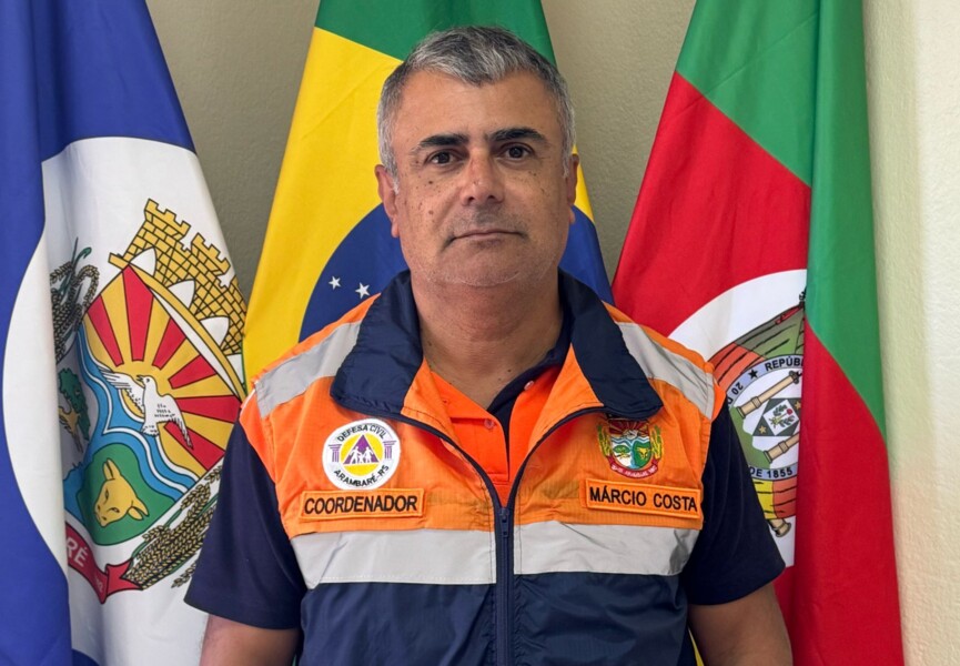 Coordenador Municipal  da Defesa Civil - Márcio Costa